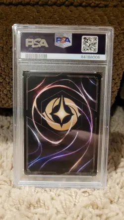PSA 9 Disney Lorcana Rise of the Floodborn Rapunzel Gifted Artist Foil 19/204 - Image 2