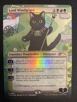 English - MTG Lord Windgrace - Borderless, FOIL - Secret Lair (1184) - Image 1