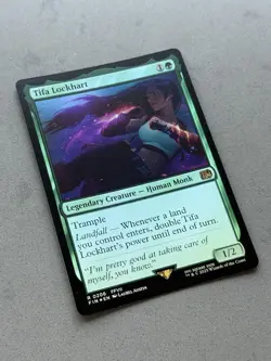 Tifa Lockhart #206 FOIL - Rare MTG Final Fantasy FIN - NM / M - Image 3