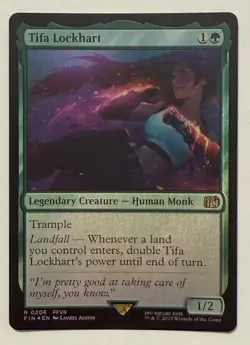 Tifa Lockhart Foil - Final Fantasy MTG - Image 1