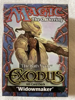 Magic: The Gathering Exodus Widowmaker Preconstructed Deck - Sealed WOC06006 - Image 1