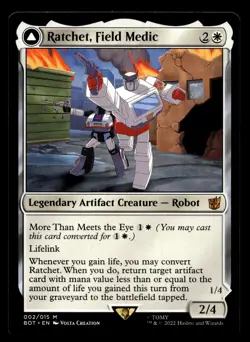 Ratchet, Field Medic 2 M Universes Beyond: Transformers - Image 1