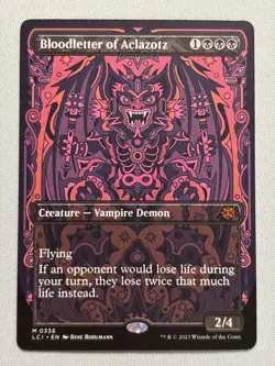 Bloodletter of Aclazotz - Showcase - Lost Caverns of Ixalan - NM MTG - Image 1