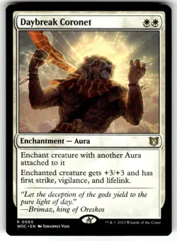 Daybreak Coronet Commander: Wilds of Eldraine Regular MTG - Image 1