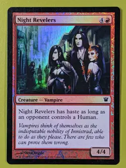 FOIL Night Revelers x1 Innistrad 1x Magic the Gathering MTG - Image 1