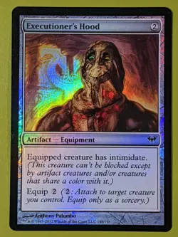 FOIL Executioner's Hood x1 Dark Ascension 1x MTG Magic the Gathering - Image 1