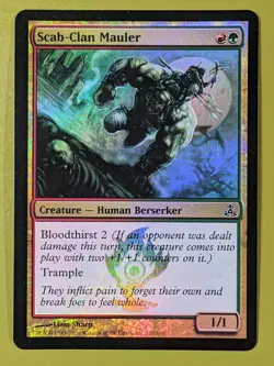 FOIL Scab-Clan Mauler x1 Guildpact 1x Magic the Gathering MTG - Image 1