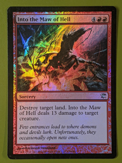 FOIL Into the Maw of Hell x1 Innistrad 1x Magic the Gathering MTG - Image 1