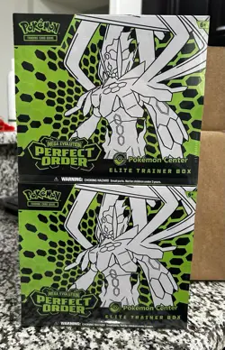 Perfect Order Pokemon Center Elite Trainer Box Sealed - Image 1