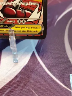 Pokemon Mega Lucario EX 033 Mega Evolution Black Star Promo​ - Image 4