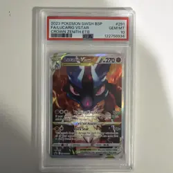 Pokemon TCG Lucario Vstar Swsh291 Promo Full Art Holo Crown Zenith PSA 10 - Image 1