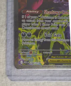 Pokemon Mega Gengar Ex SIR Ascended Heroes English 284/217 - Image 3