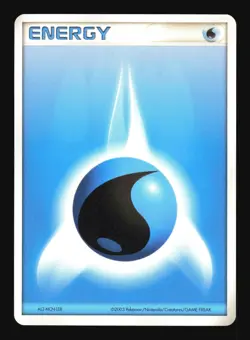Pokemon Japanese Water Energy 2006 Near Mint - Image 1