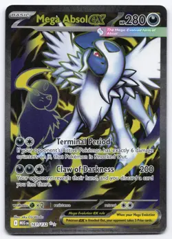 Pokemon TCG Mega Absol ex 161/132 Mega Evolution NM - Image 1
