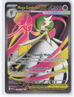 Pokemon TCG Mega Gardevoir ex 159/132 FULL ART Mega Evolution Playset NM - Image 1