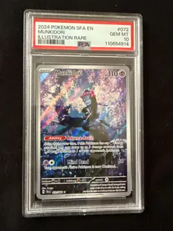 2024 Pokemon Shrouded Fable Munkidori Illustration Rare #072/064 PSA 10 GEM MINT - Image 1