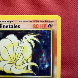 Pokemon Vintage Holo Ninetales Base Set 12/102 WotC 1999 - Image 3
