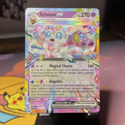 Sylveon ex Holo Double Rare 041/131 SV: Prismatic Evolutions Pokemon TCG #2 - Image 1