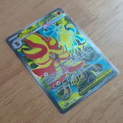 Pokemon TCG Chaos Rising Mega Pyroar EX 099/086 Holo EX English - Image 4