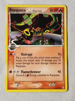 NM Rayquaza - Non-Holo #26 Holon Phantoms Pokemon TCG - Image 1