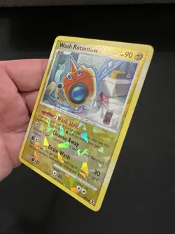 Wash Rotom RT5/111 Rising Rivals Pokemon Cracked Ice Holo 2009 English - Image 4