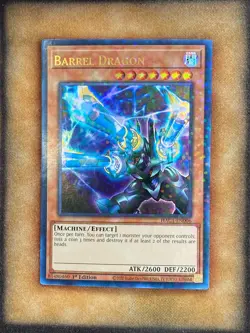 Yugioh Barrel Dragon HAC1-EN006 Duel Terminal Ultra Rare 1st Ed NM - Image 1