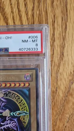Yugioh 2002 Yugi Dark Magician 1st SDY-006 PSA 8 - Image 3