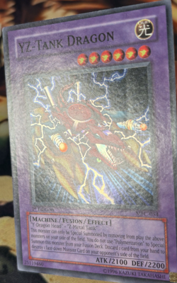 Yugioh: YZ-Tank Dragon - MFC-054 - Super Rare - 1st Edition MP - Image 3