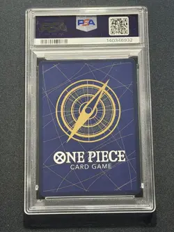 2024 One Piece P-043 Monkey D Luffy Convention Exclusive FOIL EN PSA 10 - Image 2