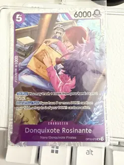 One Piece Royal Blood Donquixote Rosinante #OP10-072 LP - Image 1
