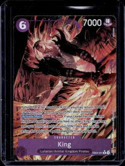2025 One Piece Egghead Crisis King Alt Art #EB04-031 - Image 1