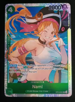One Piece TCG - Nami OP-14-031 SR - Foil - Image 1