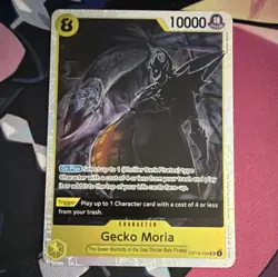 Bandai Gecko Moria OP14-104 The Seven Warlords SP Special Foil ENG 10000 Cost 8 - Image 1