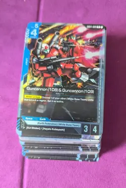 GUNDAM CARD GAME BULK 350 CARD LOT GD04 BANDAI ENGLISH C/U/R + EXTRA RESOURCES - Image 2