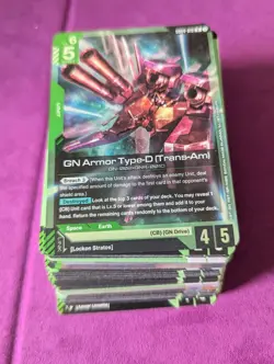 GUNDAM CARD GAME BULK 350 CARD LOT GD04 BANDAI ENGLISH C/U/R + EXTRA RESOURCES - Image 4