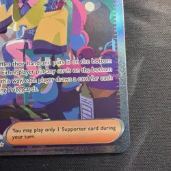 Pokemon TCG Iono Card 237/091 Paldean Fates Near Mint Special Illustration Rare - Image 4