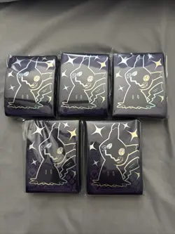Pokemon Card Sleeves x65 Count Sealed - Image 1