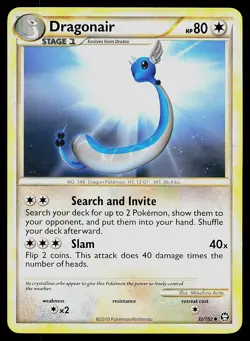 Pokemon Triumphant Dragonair 32/102 Pokemon Card - Image 1