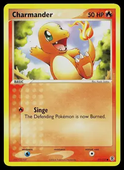 Pokemon Card FireRed & LeafGreen Charmander 57/112 Common - Image 1