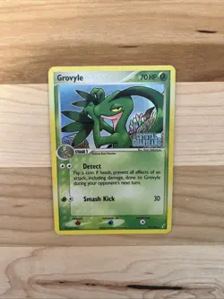 Grovyle 32/100 EX Crystal Guardians Pokemon Card Reverse Holo Stamped Rare - Image 4