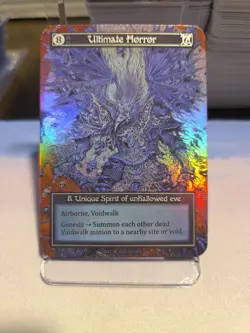 Ultimate Horror Foil Unique Sorcery Beta TCG Trading Card - Image 1