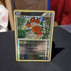Dodrio Pokemon TCG Undaunted Reverse Holo Rare Card #11/90 - Image 1