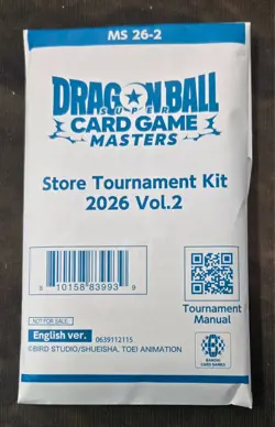 Dragon Ball Super Card Game Masters Store Tournament Kit 2026 Vol. 2 Sealed Kit - Image 1