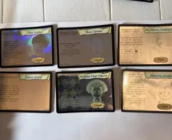 Hermione Granger Professor Thomas Hagrid Foil Holo Harry Potter TCG Vtg 6 Cards - Image 1