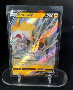 Pokemon TCG Boltund V Fusion Strike 103/264 Holo Ultra Rare - Image 1