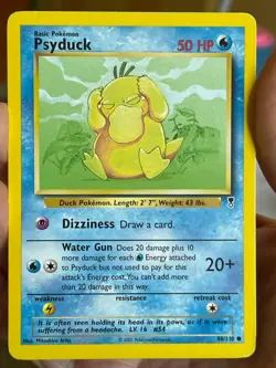 POKEMON PSYDUCK 88/110 COMMON LEGENDARY COLLECTION MP CARD - Image 1
