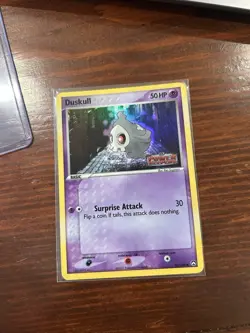 DUSKULL ex Power Keepers POKEMON Holo Stamped 2007 Trading Card 50/108 - Image 1