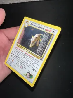 Giovanni's Persian ⭐ 8/132 Holo Gym Challenge Rare Pokemon Card - Image 4