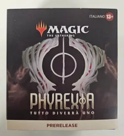 MTG Magic Phyrexia Tutto Diverra Uno Prerelease Pack Factory Sealed Italian - Image 2