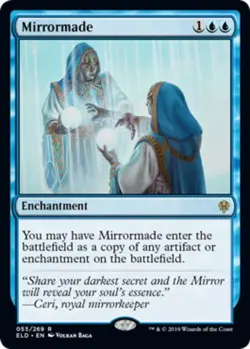 1x Mirrormade - Foil NM-Mint, English Throne of Eldraine MTG Magic - Image 1